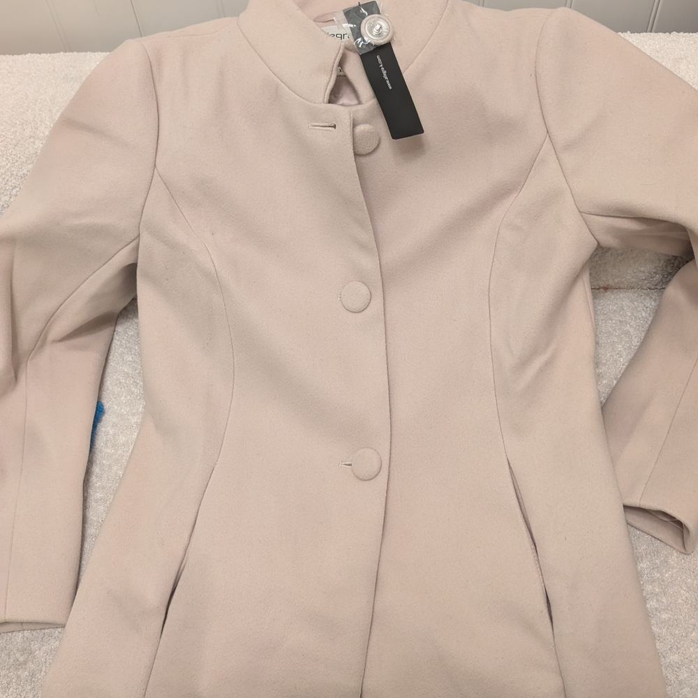 Allegra Elegant Cream Women's Coat